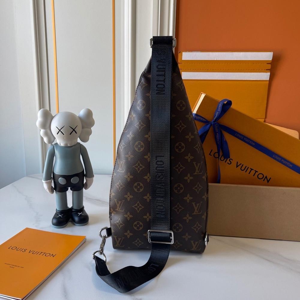 Modern Elegant Monogram Calfskin Shoulder Bag