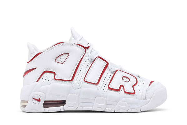 Air More Uptempo GS 'White Varsity Red' 2021