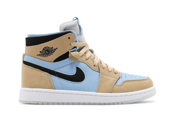 Wmns Air Jordan 1 High Zoom Comfort High 'Psychic Blue Sesame'