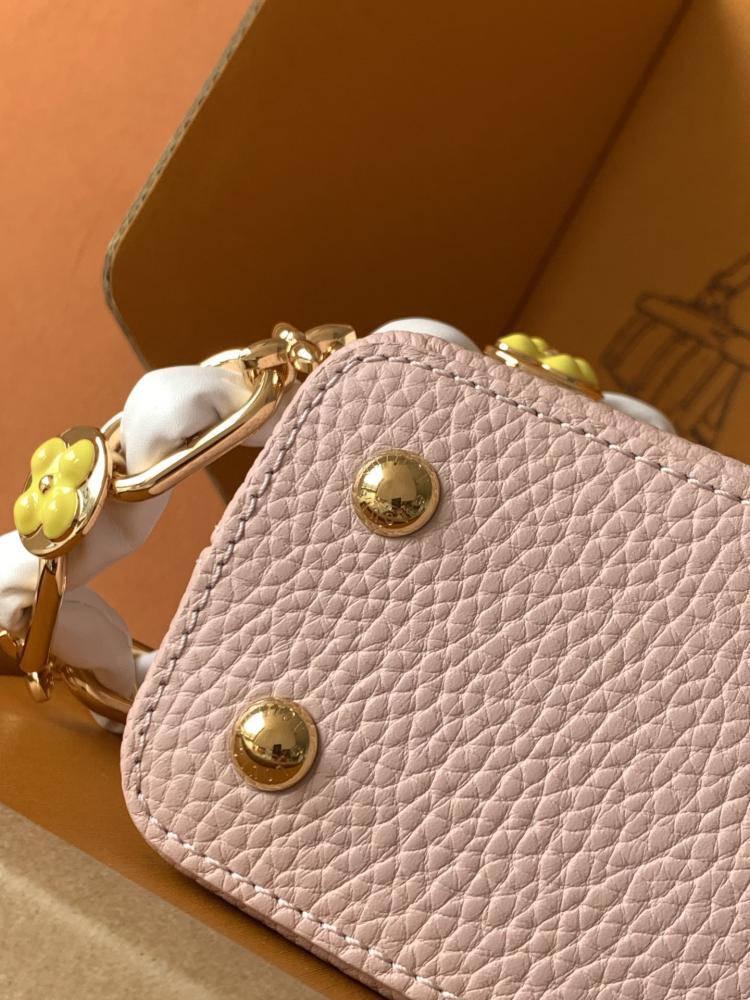 Gold Leather Top Handle Bag Style 1517156513