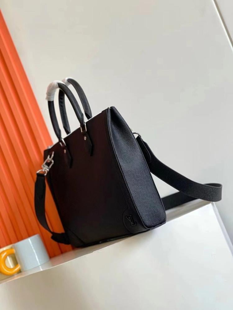Stylish Refined Leather Shoulder Bag 40x29x4cm