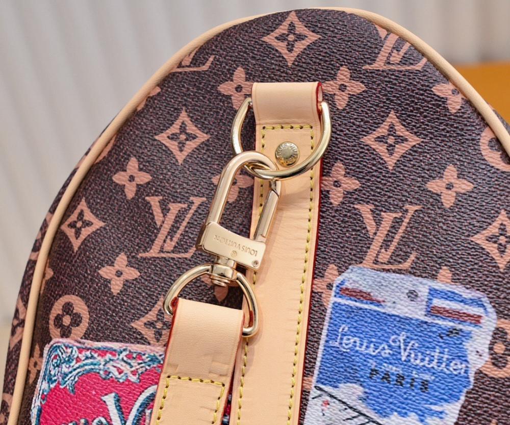 Stylish Refined Leather Crossbody Bag 45x27x20cm