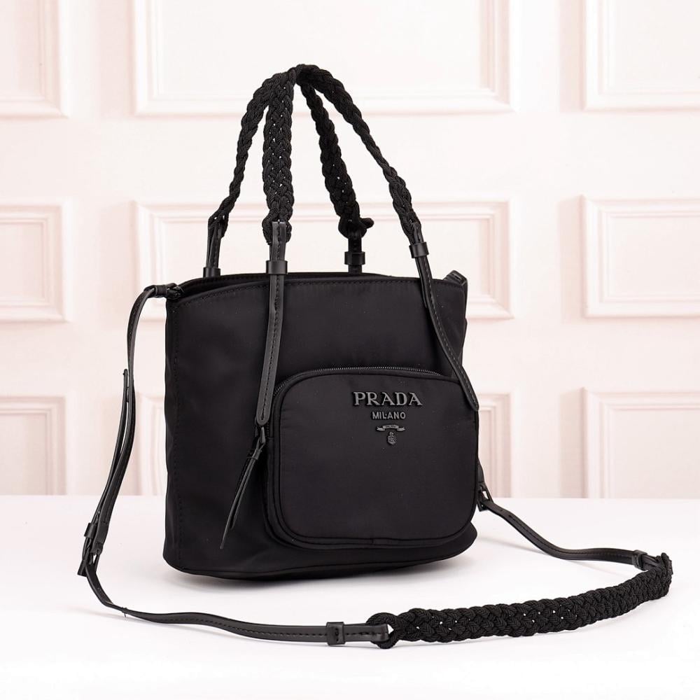 Modern Premium Leather Top Handle Bag 22.5x19.5x11.5cm
