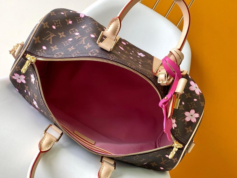 Keepall Monogram Travel Bag Pink 45x27x20cm