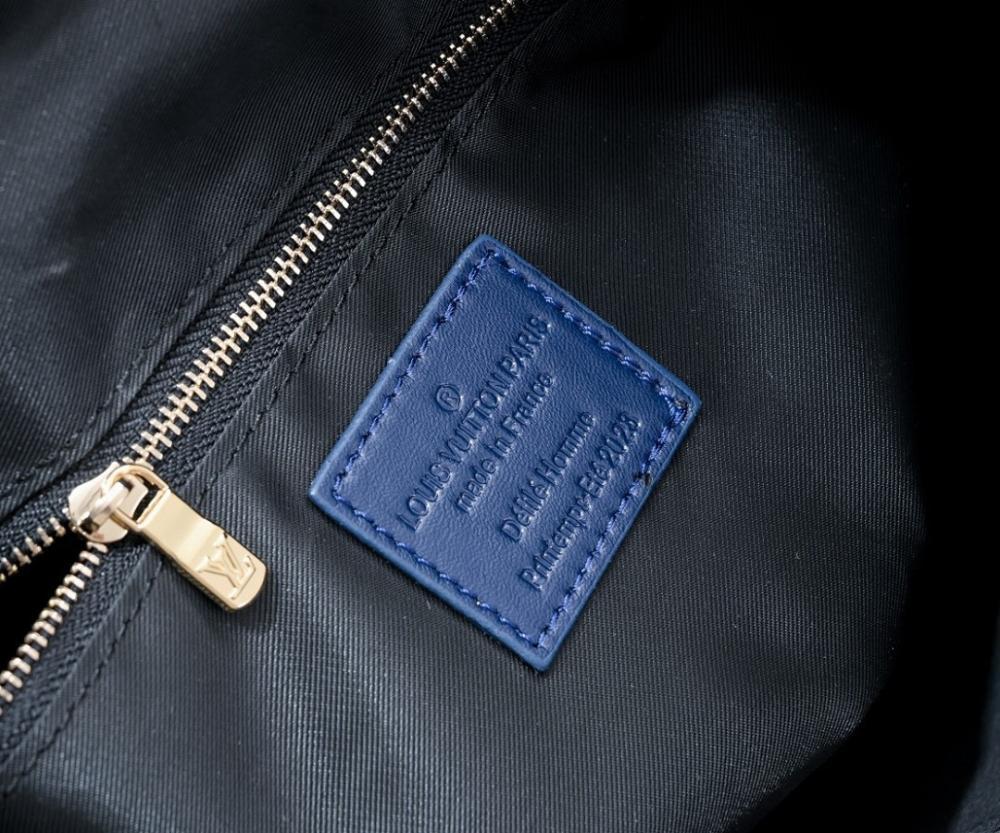 Stylish Blue Denim Backpack