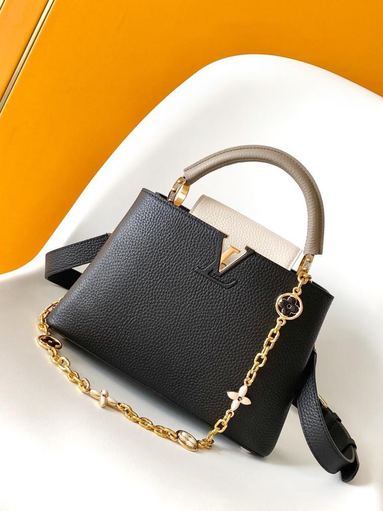 Studded Calfskin Shoulder Bag