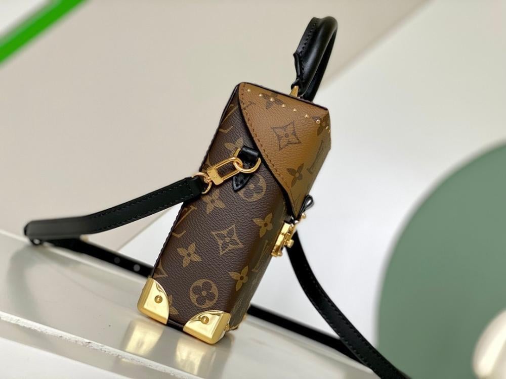 Modern Luxury Top Handle Bag 12.5x17.5x6cm