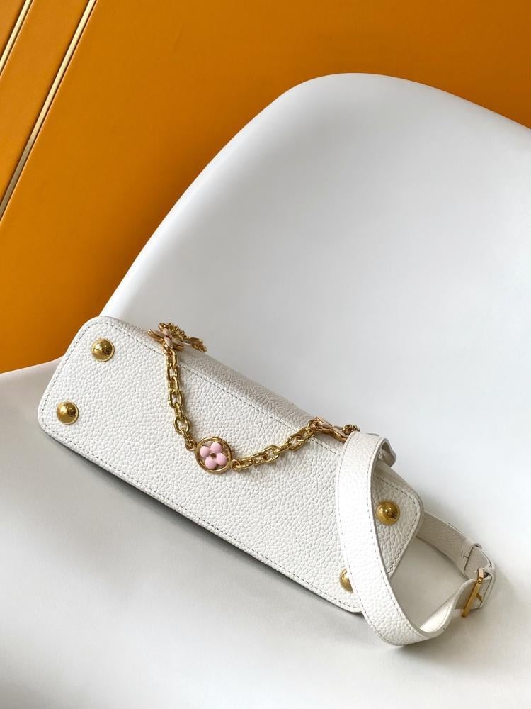 Monogram Leather Top Handle Bag Style 597798113