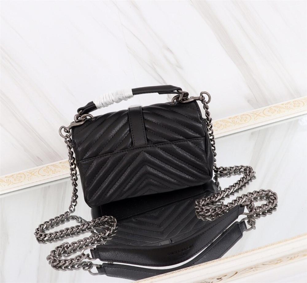 Luxury Elegant Quilted Leather Shoulder Bag