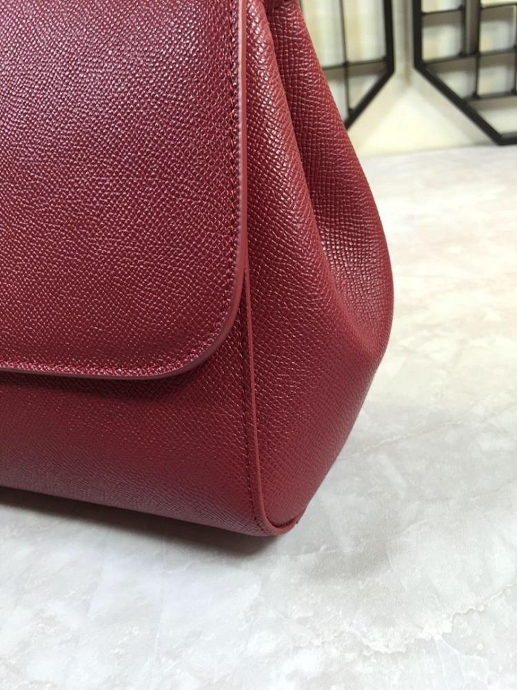 Luxury Premium Leather Shoulder Bag 24x19x13cm