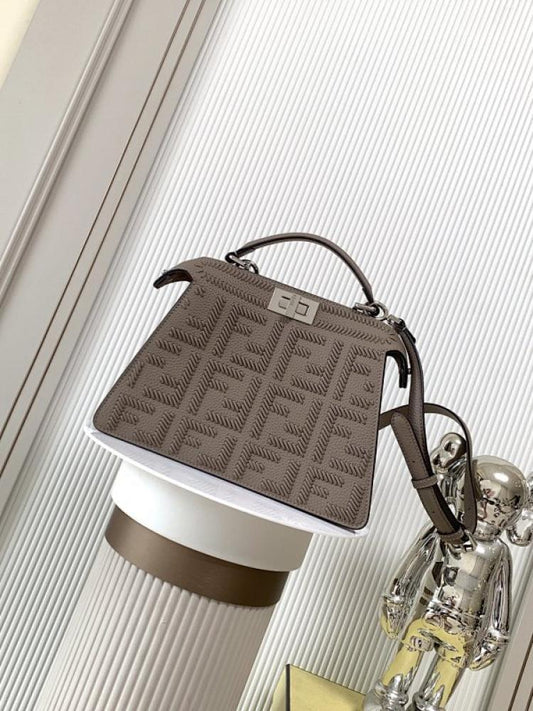 Calfskin Top Handle Bag Style 1615270672