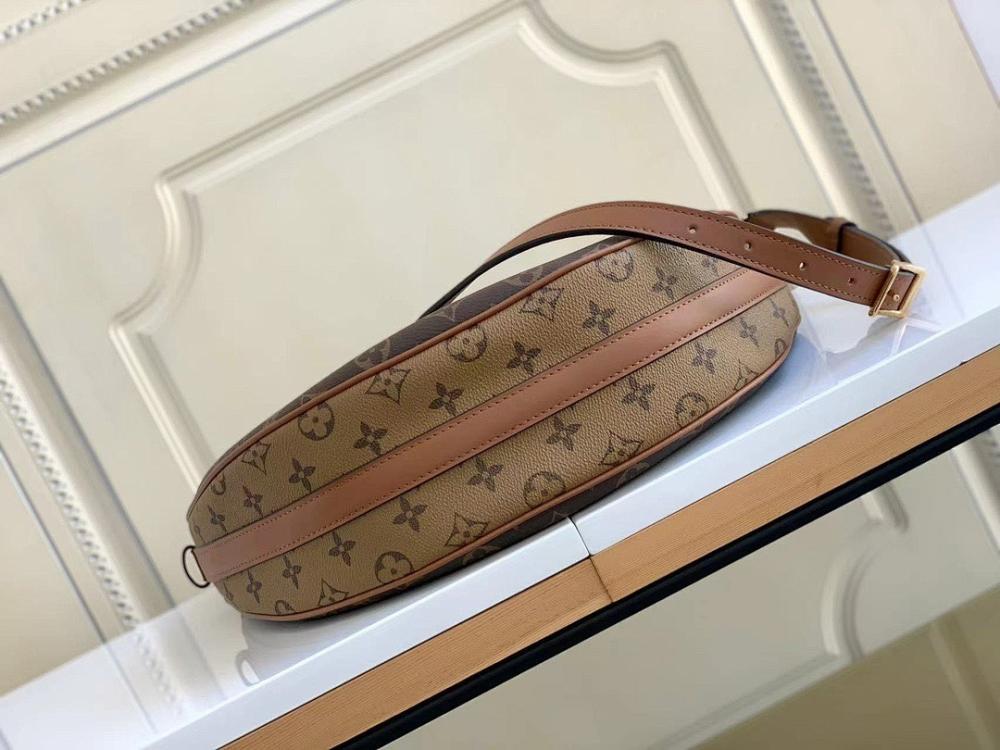 Luxury Stylish Monogram Shoulder Bag Pink 38x30x10cm