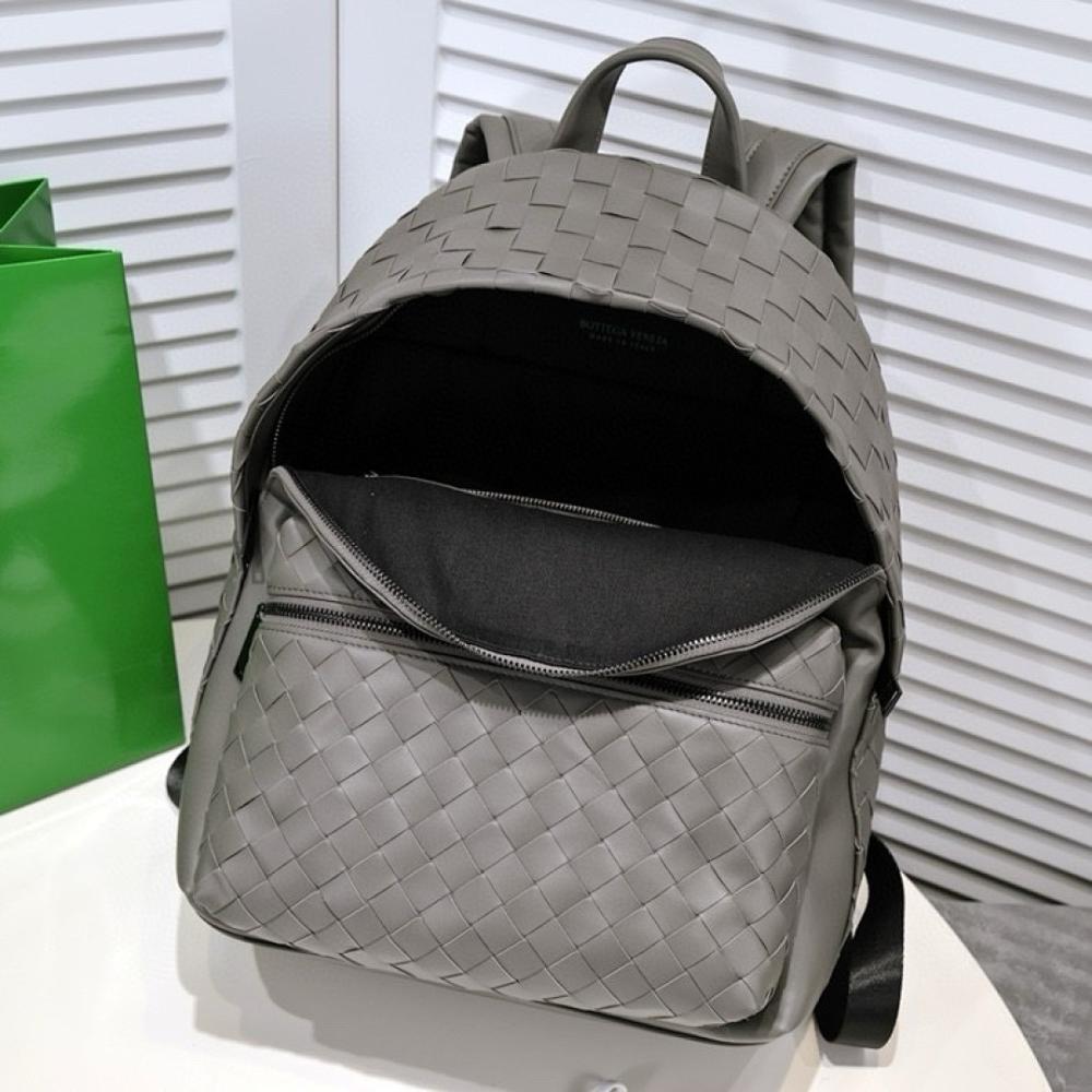 Modern Woven Calfskin Backpack