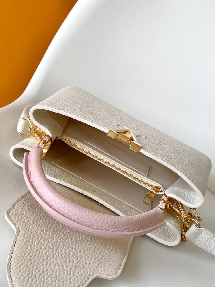 Monogram Leather Top Handle Bag Style 597798113