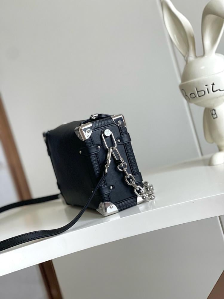 Luxury Silver Lambskin Crossbody Bag