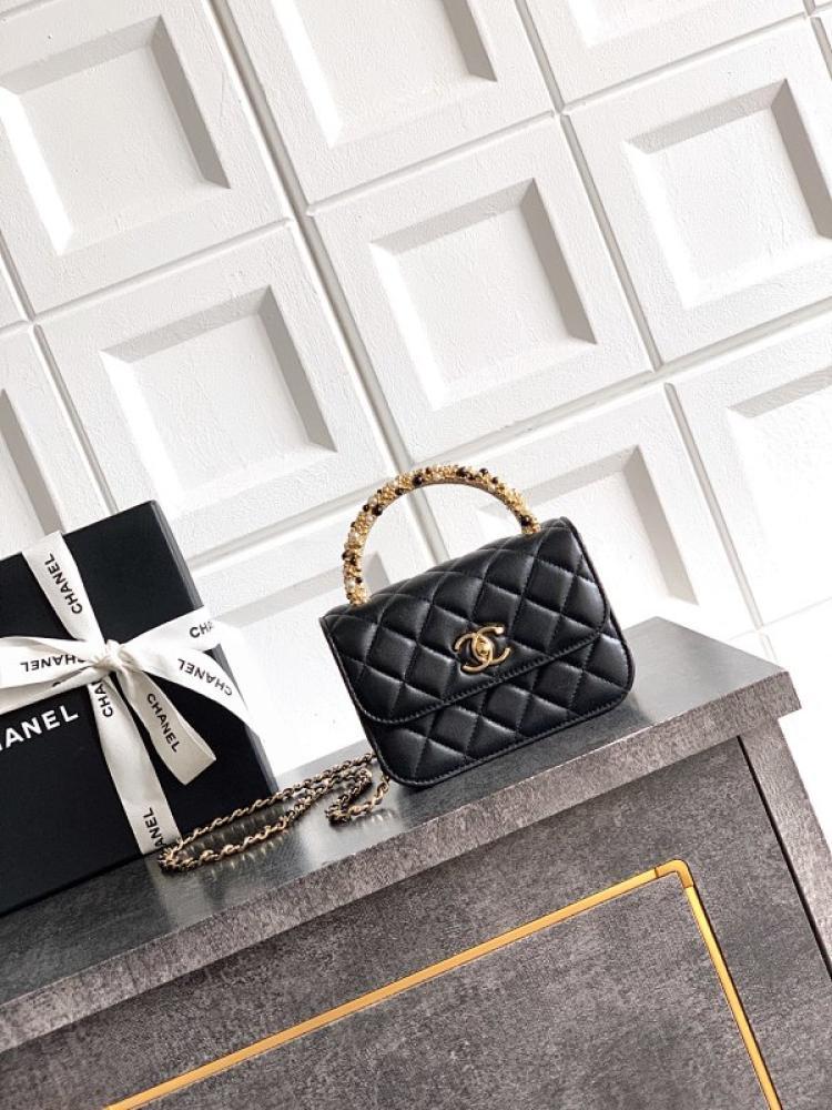 Leather Top Handle Bag Style 1545698610