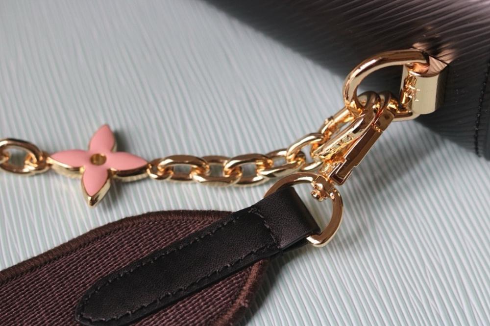 Elegant Embroidered Leather Shoulder Bag