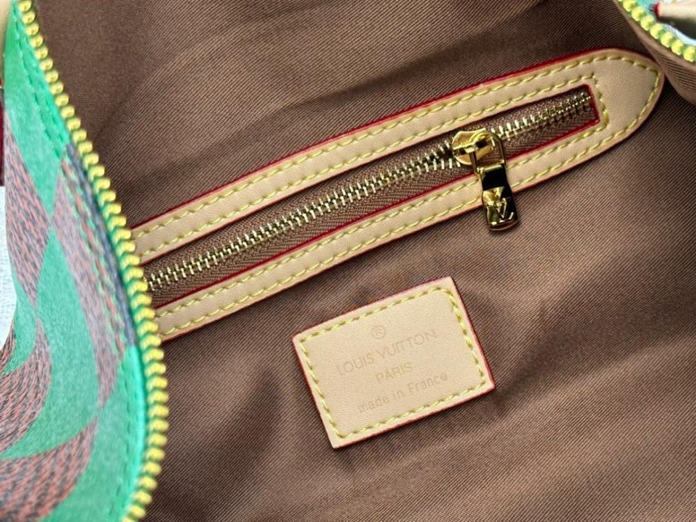 Stylish Refined Printed Leather Top Handle Bag 40x26x23cm