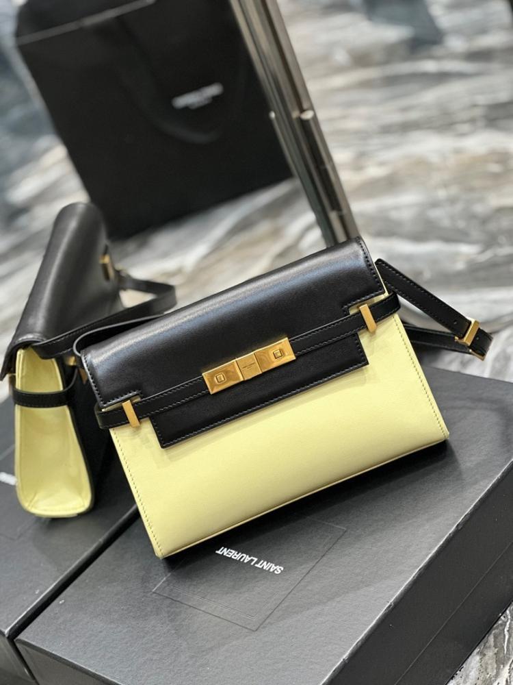 Elegant Leather Shoulder Bag 24x17.5x6cm