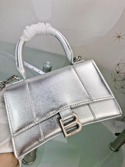 Luxury Elegant Leather Top Handle Bag