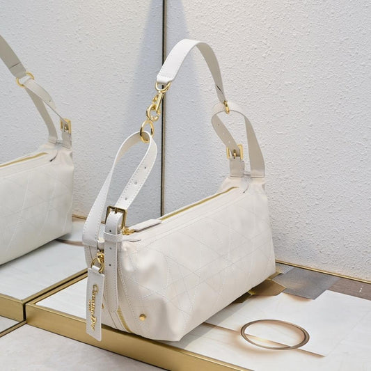 Classic Luxury Calfskin Shoulder Bag 33x16x15cm