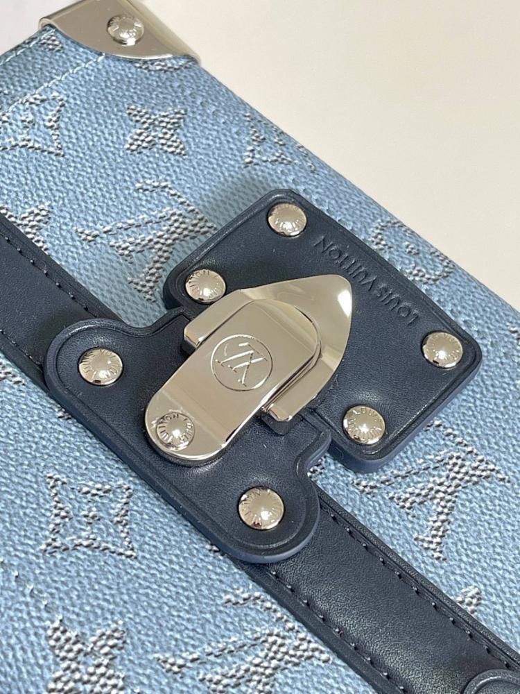 Modern Luxury Monogram Leather Shoulder Bag