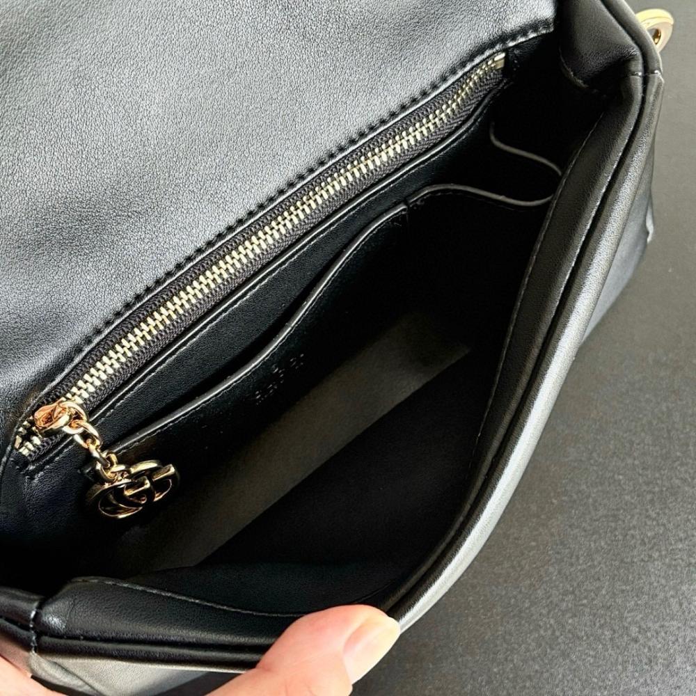 Stylish Premium Leather Crossbody Bag 21x12.5x4.5cm