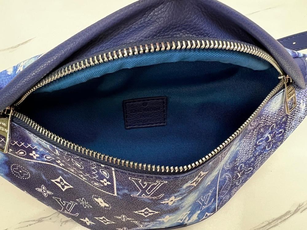 Classic Leather Shoulder Bag 44x15x9cm