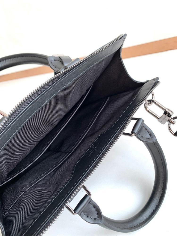 Modern Refined Leather Shoulder Bag 26x28.5x6cm