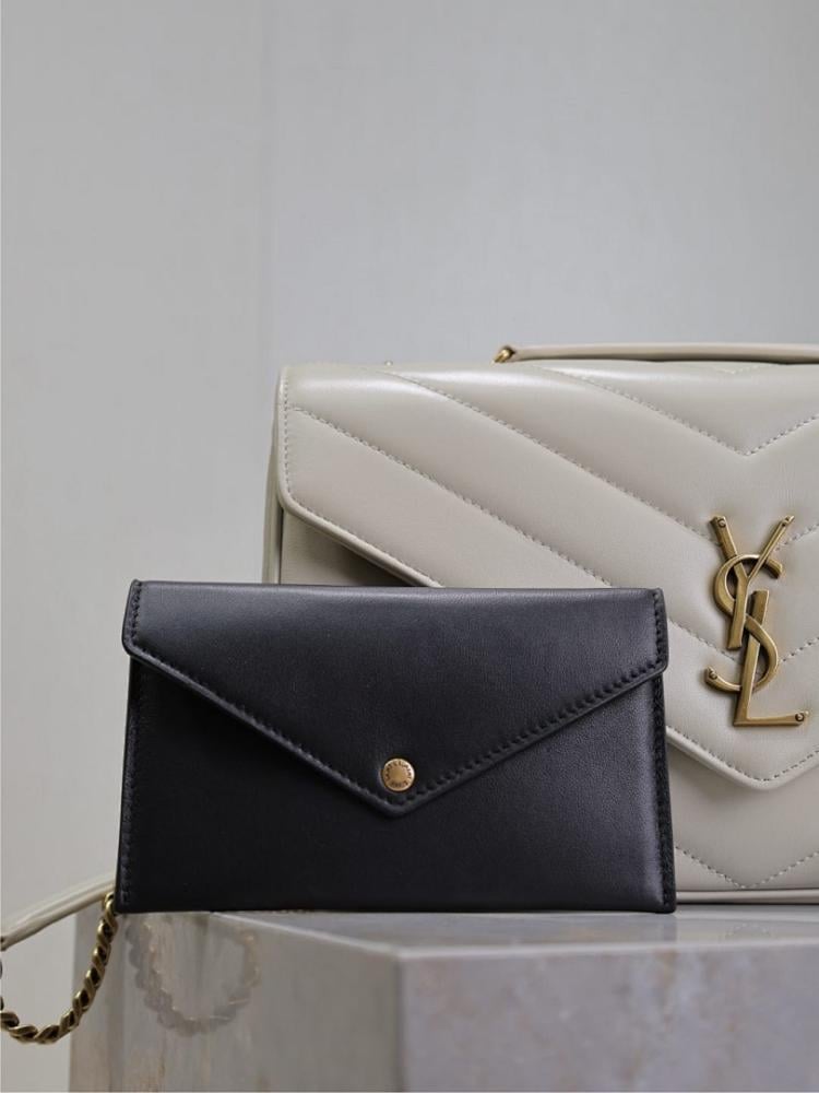 Loulou Leather Shoulder Bag 29x17x8cm