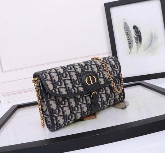 Modern Italian-Inspired Printed Top Handle Bag