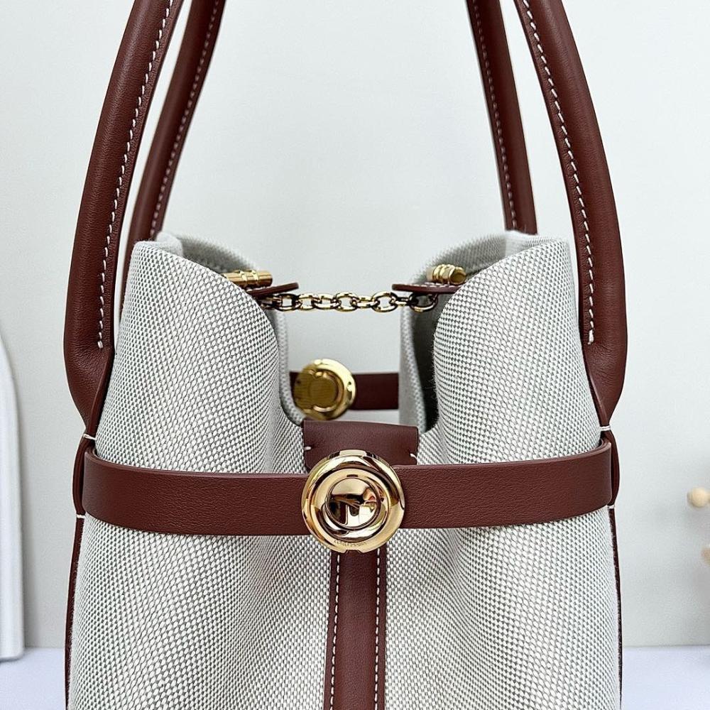 Modern Refined Leather Tote Bag 28x19x12cm Style 742206246