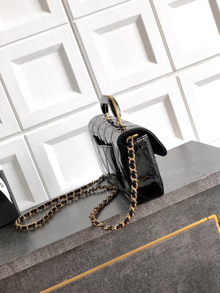Leather Top Handle Bag Style 795803132