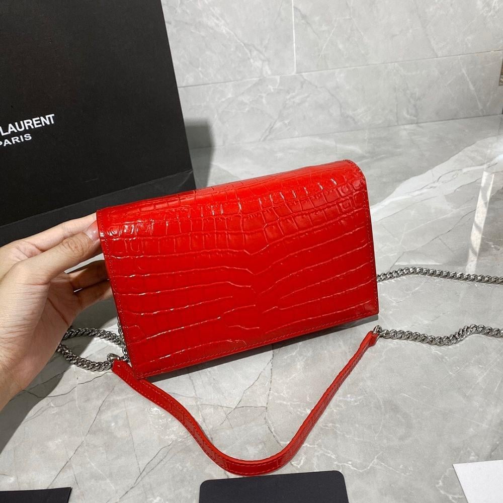 Luxury Elegant Leather Bag 19x12.5x4cm