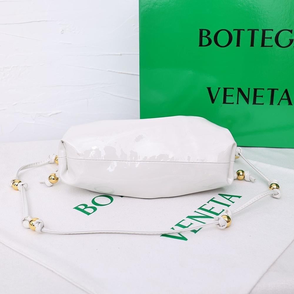 Modern Luxury Gold Leather Shoulder Bag 22x13x5cm