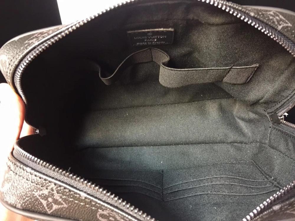 Modern Luxury Monogram Leather Bag 26x17x7cm