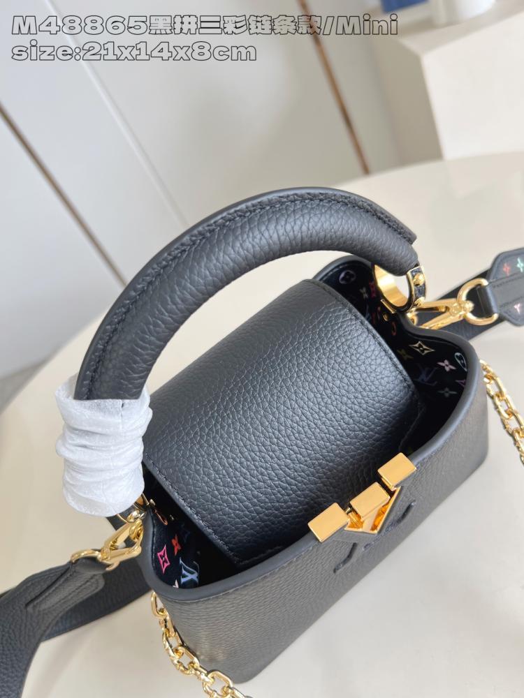 Leather Top Handle Bag Pink