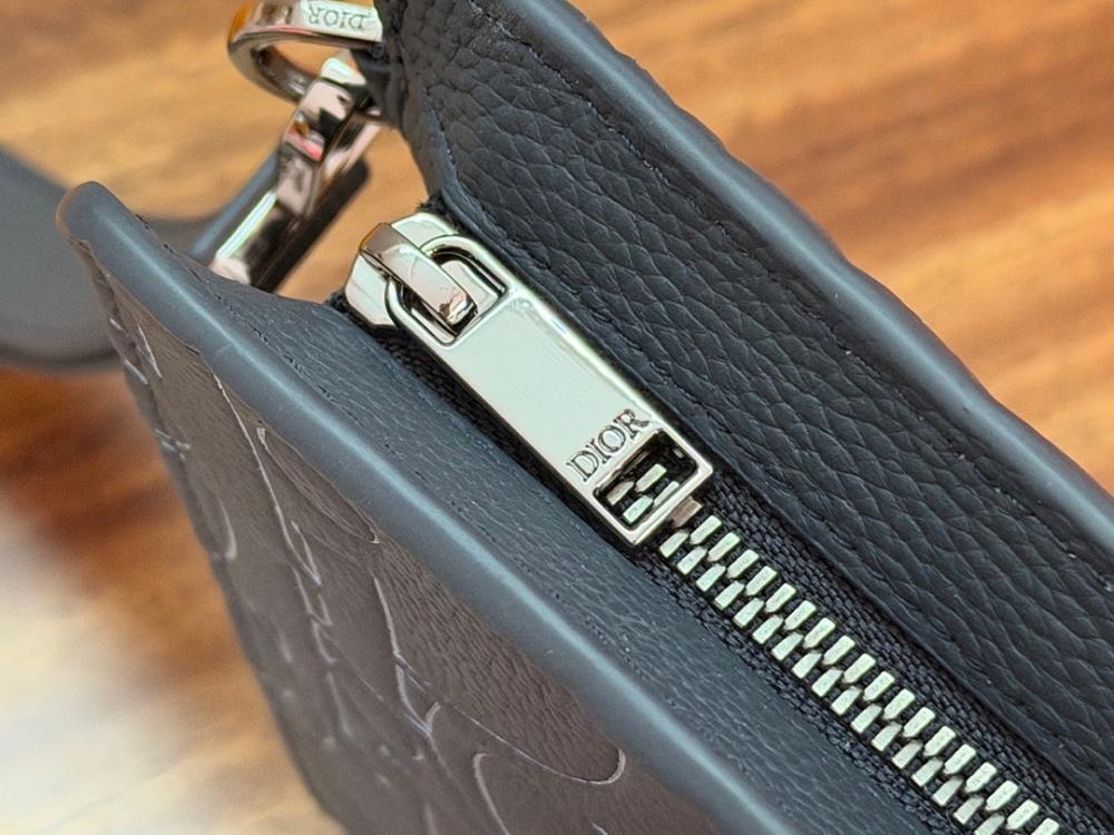 Elegant Black Printed Calfskin Top Handle Bag