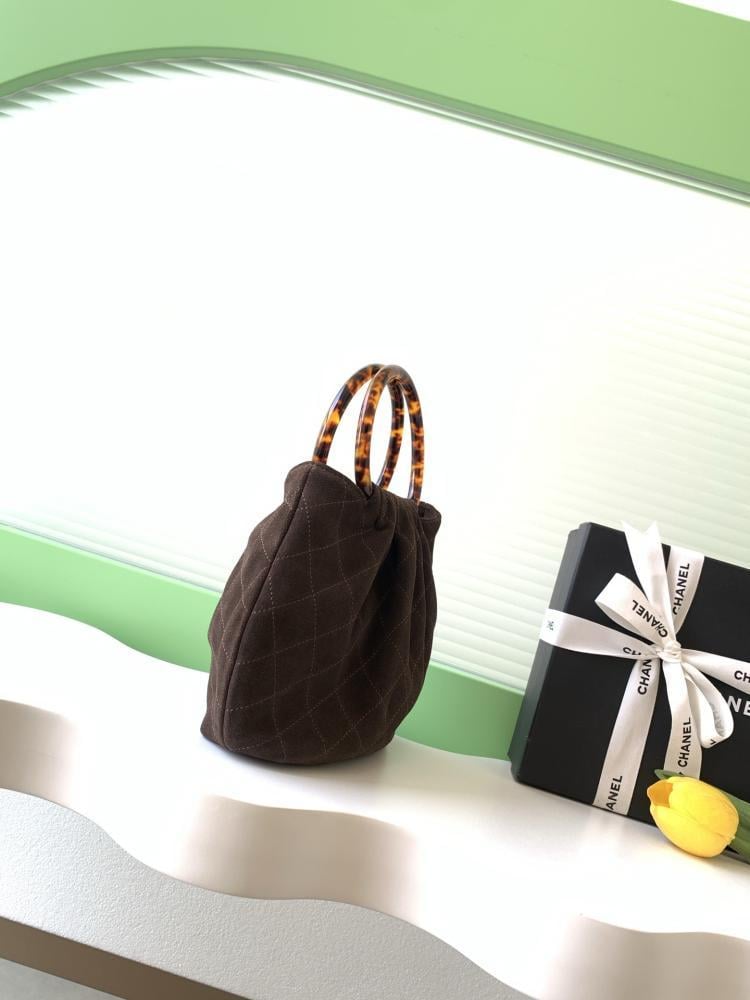 Suede Top Handle Bag Style 1170960161