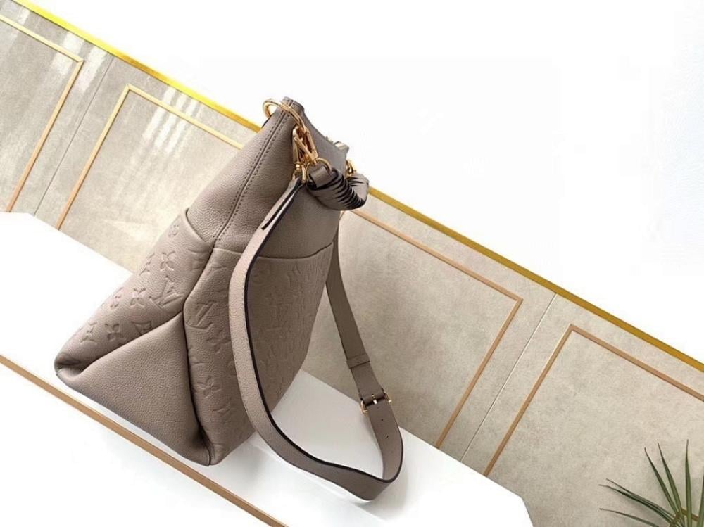 Modern Refined Woven Leather Top Handle Bag 33x30x16cm