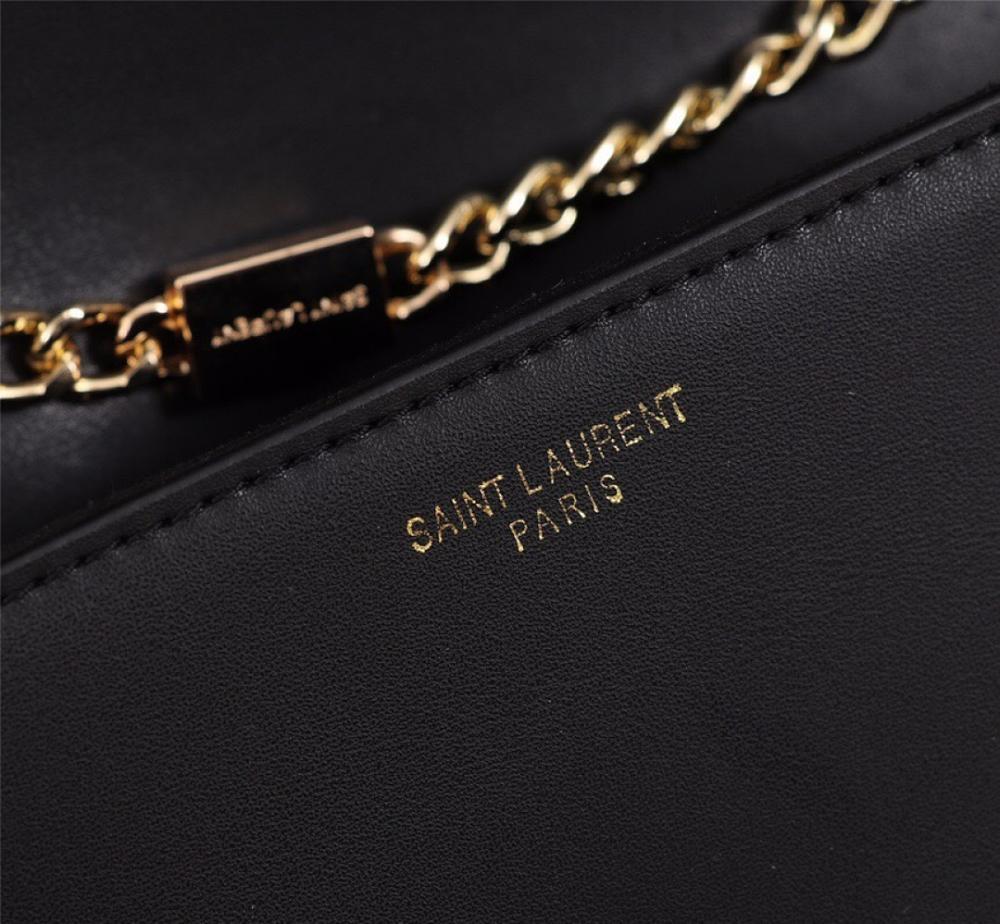 Elegant Leather Shoulder Bag 24x16x5cm