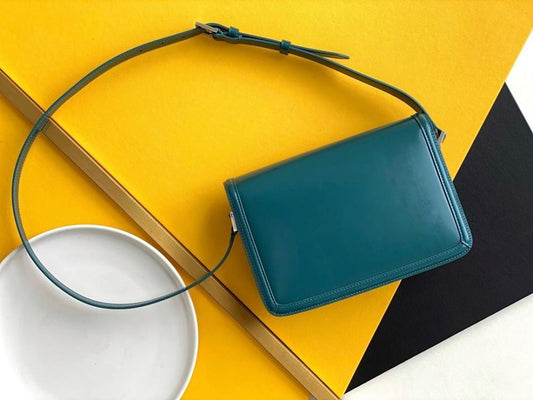 Stylish Leather Top Handle Bag