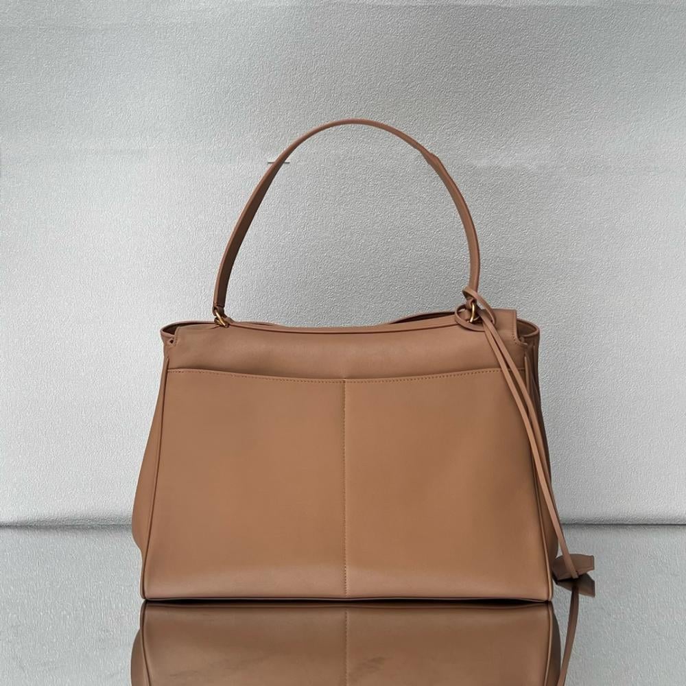 Elegant Leather Top Handle Bag Style 144443446
