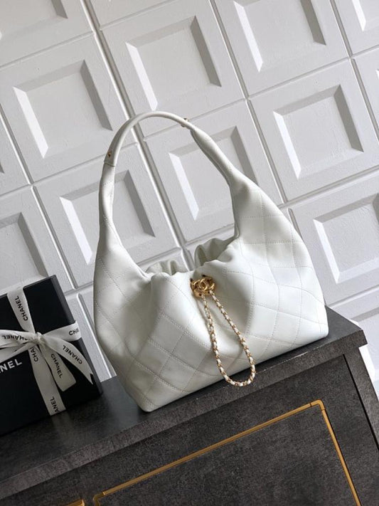 Calfskin Hobo Bag Style 554624667