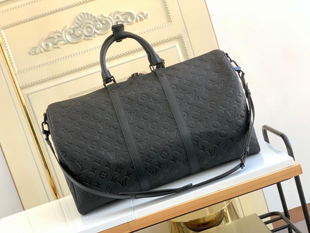 Stylish Leather Shoulder Bag 50x29x23cm