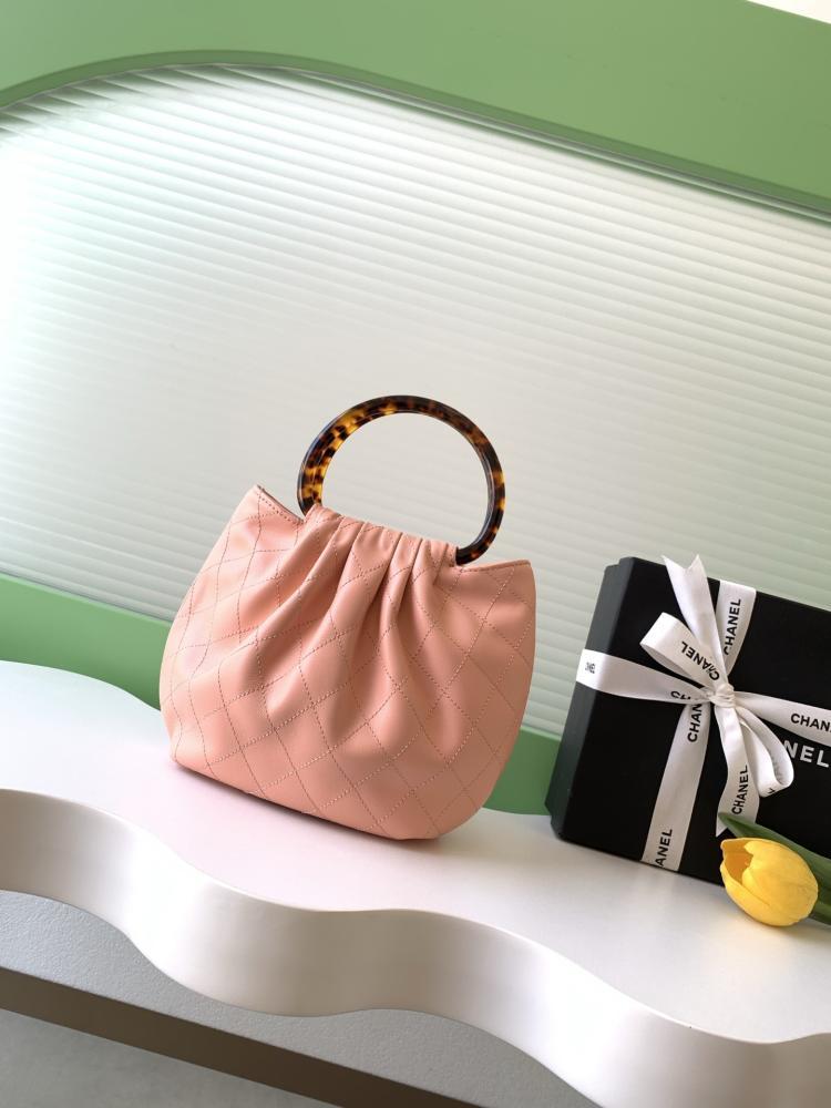 Quilted Lambskin Top Handle Bag Style 404324305