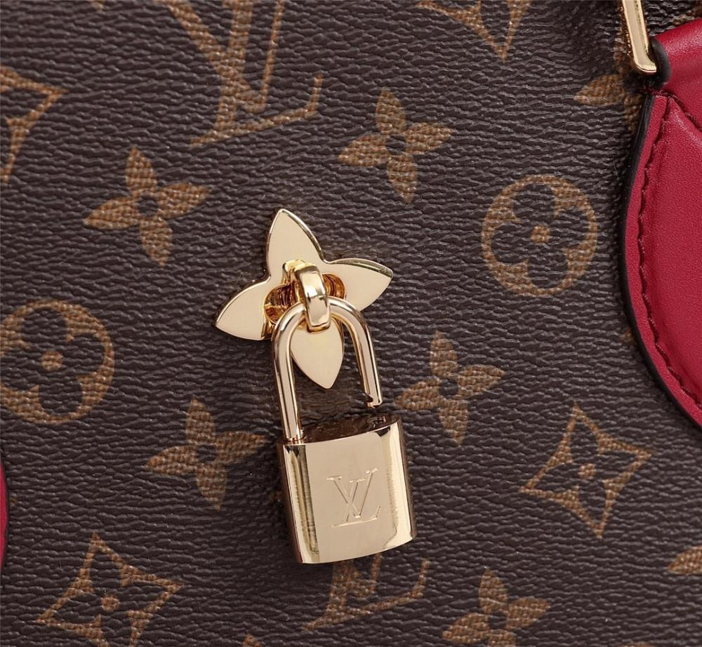 Modern Monogram Leather Tote Bag 36x28x17cm