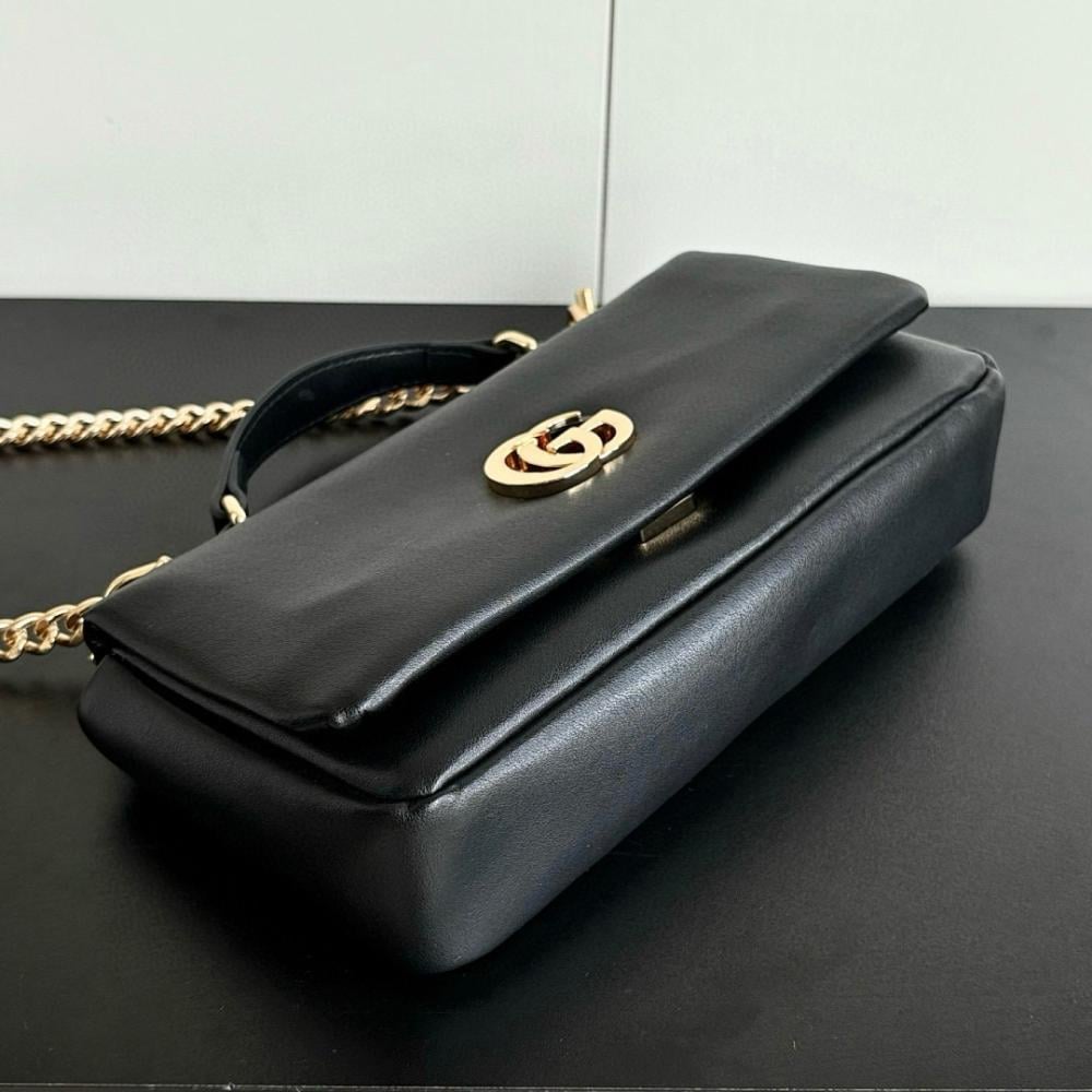 Stylish Premium Leather Crossbody Bag 21x12.5x4.5cm