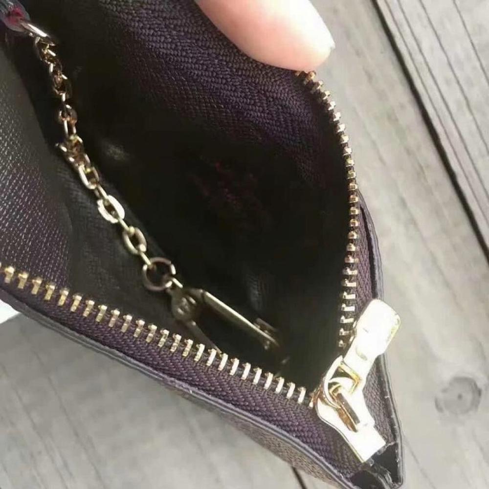 Modern Refined Leather Wallet 12x7cm