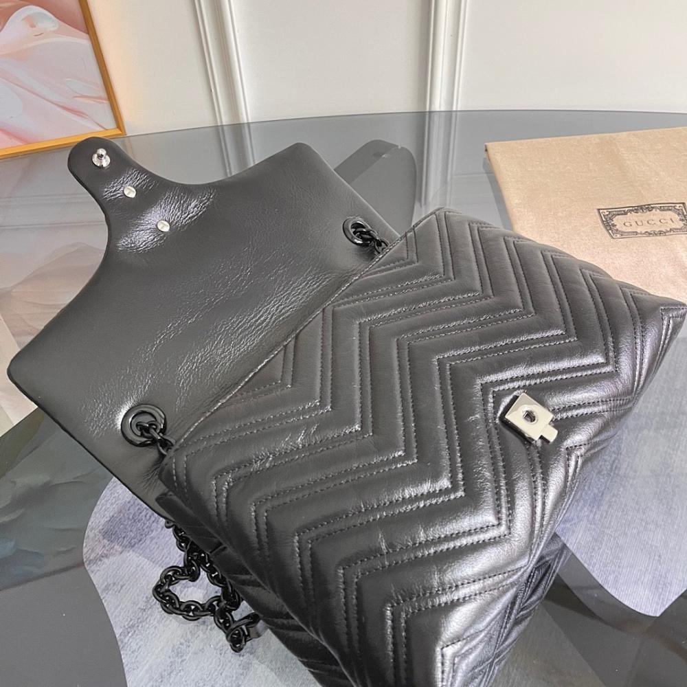 Italian-Inspired Luxury Shoulder Bag 31x17x8cm